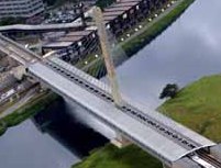 Ponte estaiada em São Paulo vira referência mundial