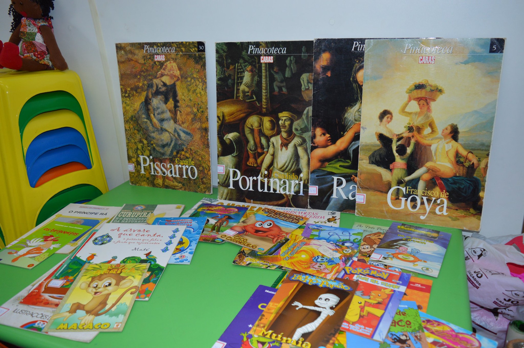 Café da Manhã com a prof. Ana Paula Cordeiro / Projeto Ludibus / Brinquedoteca / Biblioteca / Artes