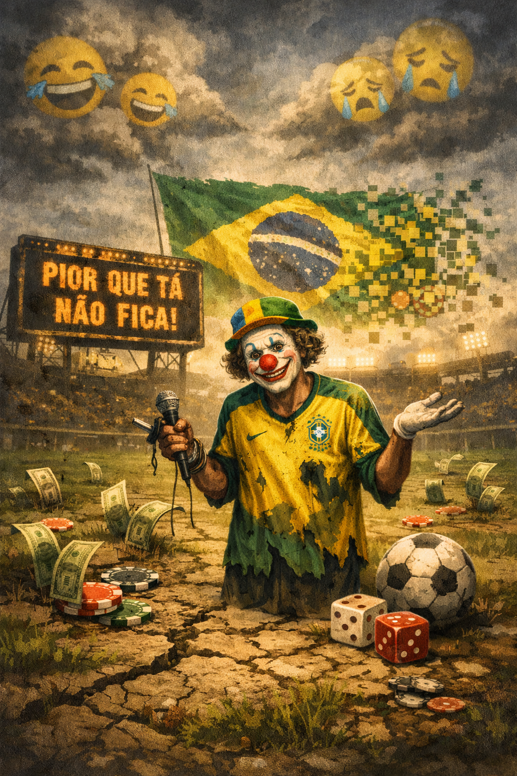 COPA DO MUNDO E O PESADELO DE TIRIRICA: COM VOCÊS, A GERAÇÃO RAPHINHA-IGOR THIAGO!