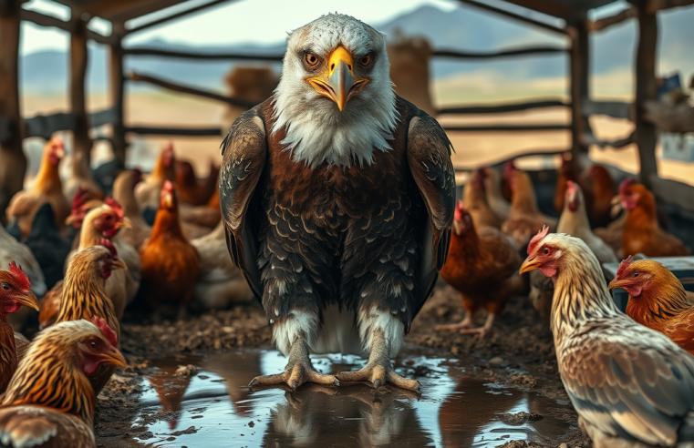 A águia que quase virou galinha