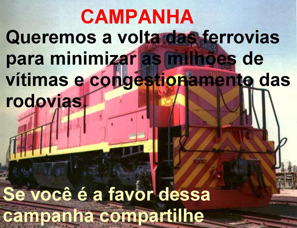 Ferrovias para poucos