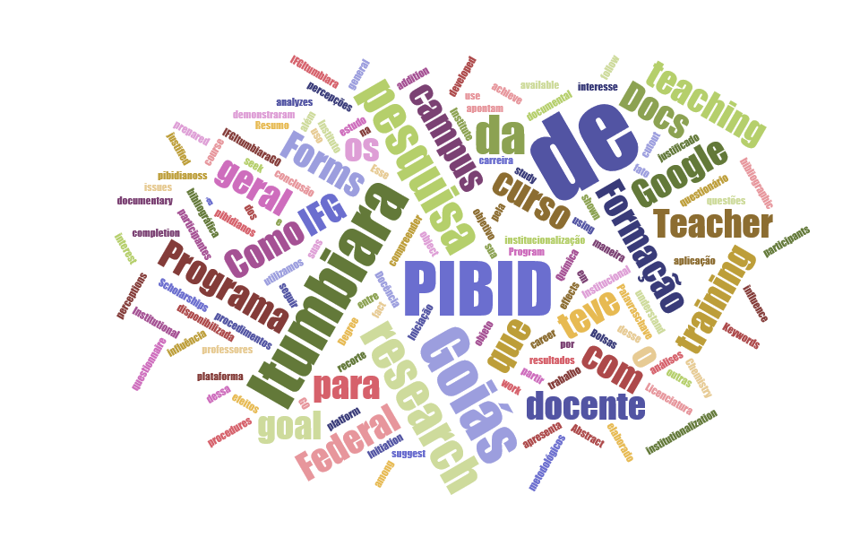 A INFLUÊNCIA DO PIBID NA FORMAÇÃO DE ALUNOS DE LICENCIATURA EM QUÍMICA DO IFG