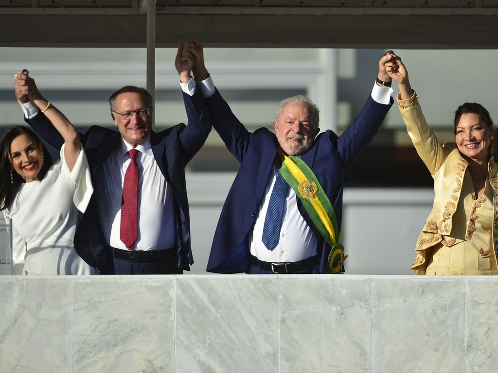 Discurso do presidente Lula no Parlatório do Palácio do Planalto