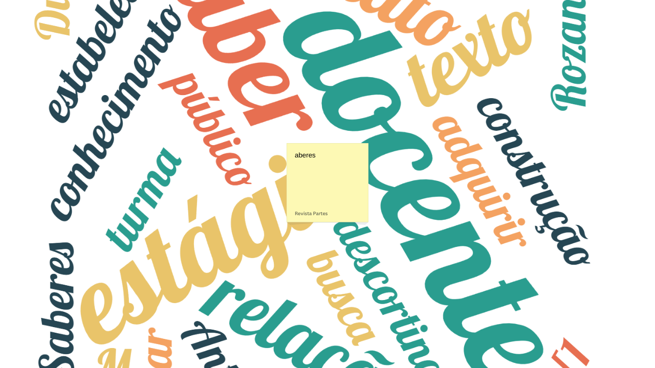 Em busca da construção de outros saberes docentes nas vivências durante o estágio supervisionado de docência: um relato de experiência