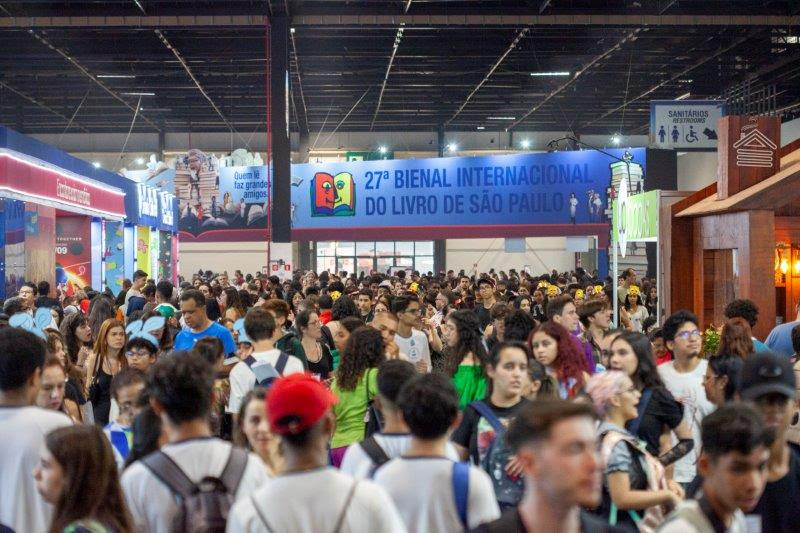 27ª Bienal Internacional do Livro de São Paulo recebe 722 mil visitantes e se consagra como a maior edição dos últimos 10 anos 