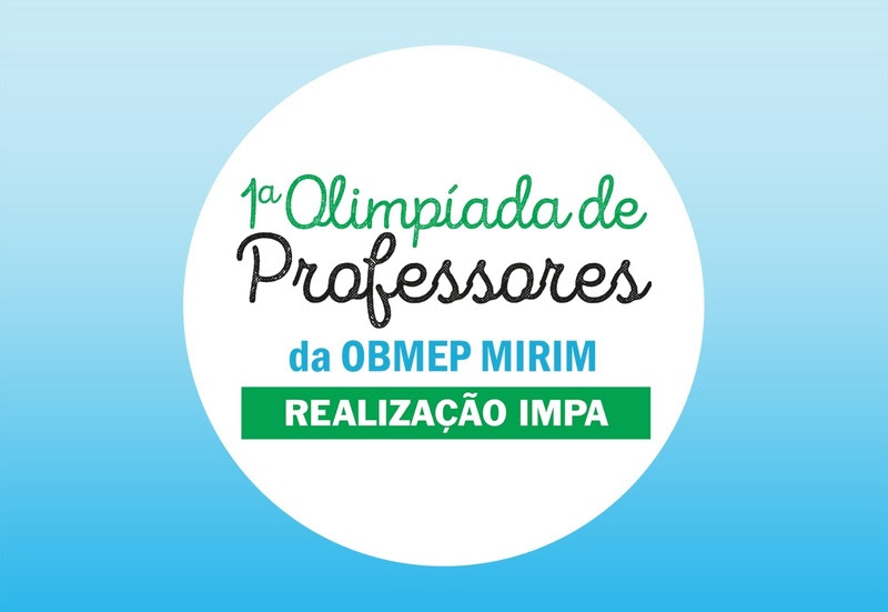 Inscrições abertas para olimpíada de matemática para professores
