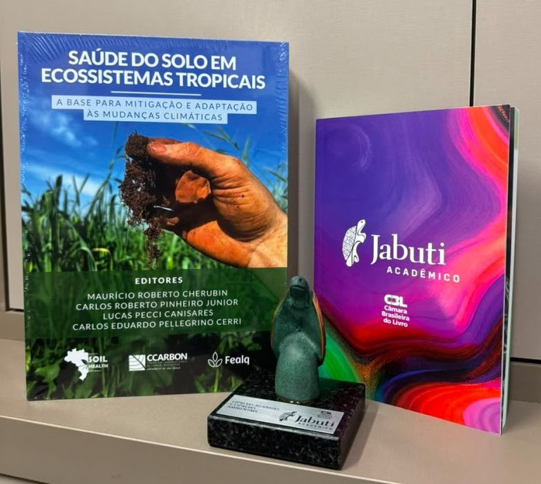Livro com participação da Embrapa vence o Prêmio Jabuti Acadêmico